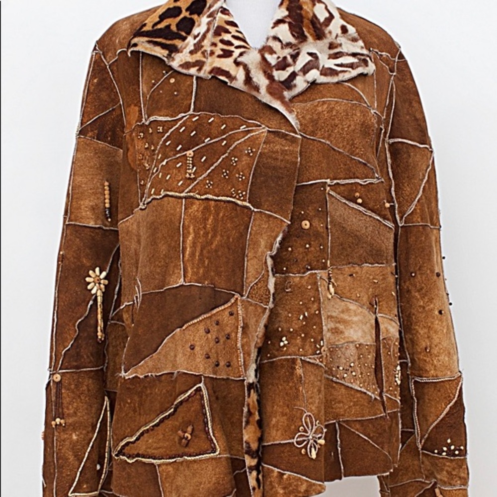 Breathtaking-BENEDETTA NOVI Shearling jacket